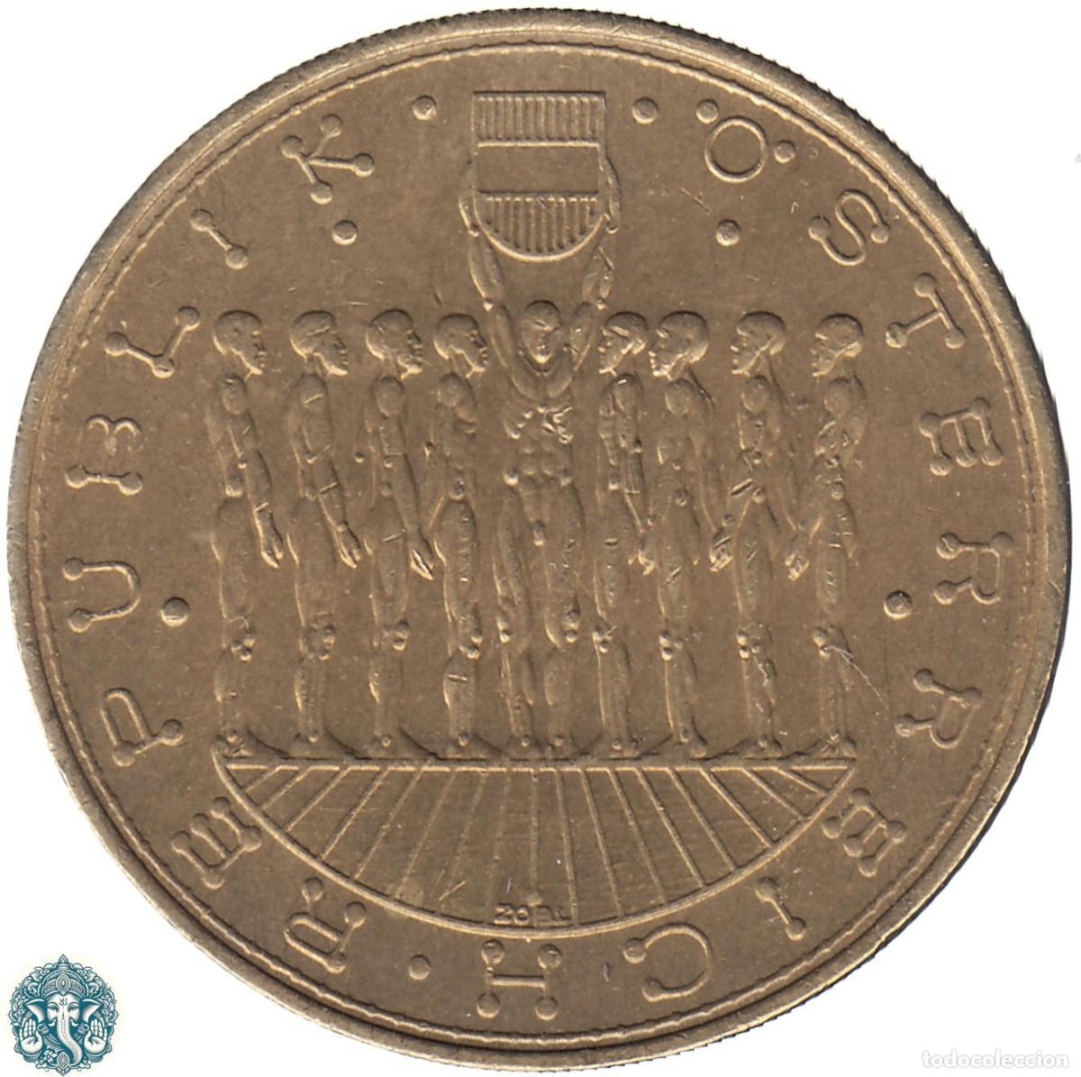 Monedas antiguas de Europa: AUSTRIA 20 Chelines 1980 Nueve estados de Austria KM#2946