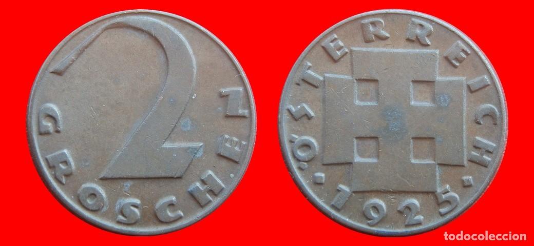 Monedas antiguas de Europa: 2 GROSCHEN 1925 AUSTRIA-150910