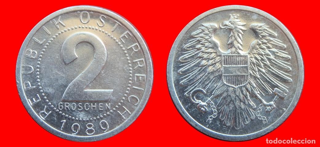 Monedas antiguas de Europa: 2 GROSCHEN 1980 AUSTRIA-150911