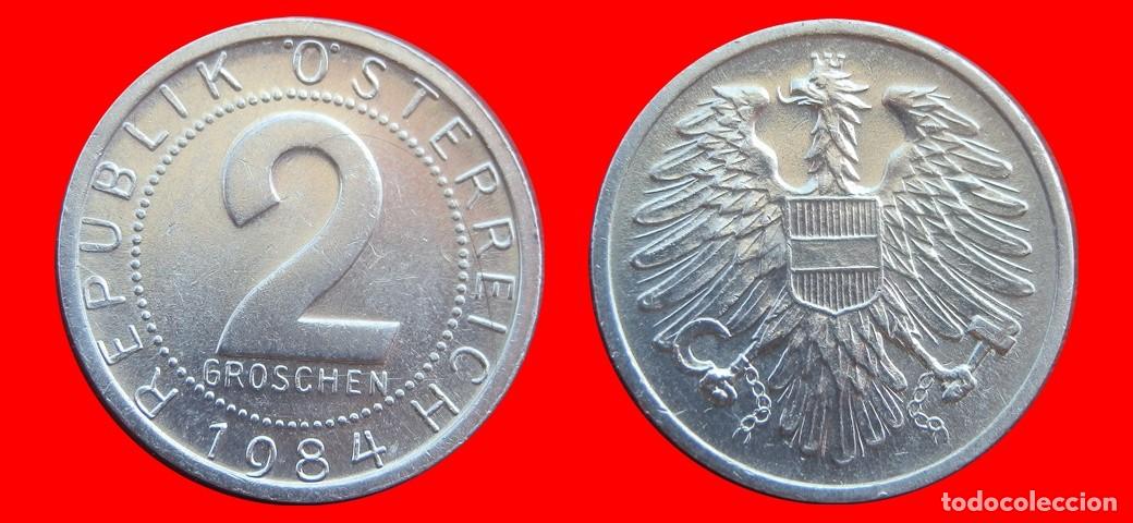 Monedas antiguas de Europa: 2 GROSCHEN 1984 AUSTRIA-150912