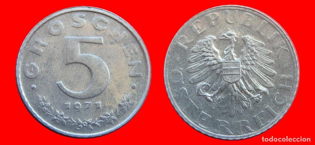 Monedas antiguas de Europa: 5 GROSCHEN 1971 AUSTRIA-150915