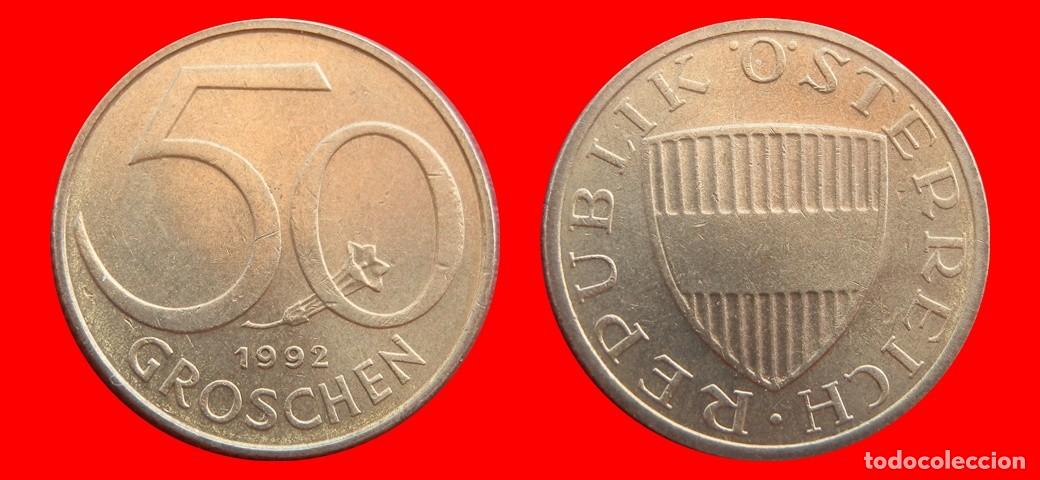 Monedas antiguas de Europa: 50 GROSCHEN 1992 AUSTRIA-150916
