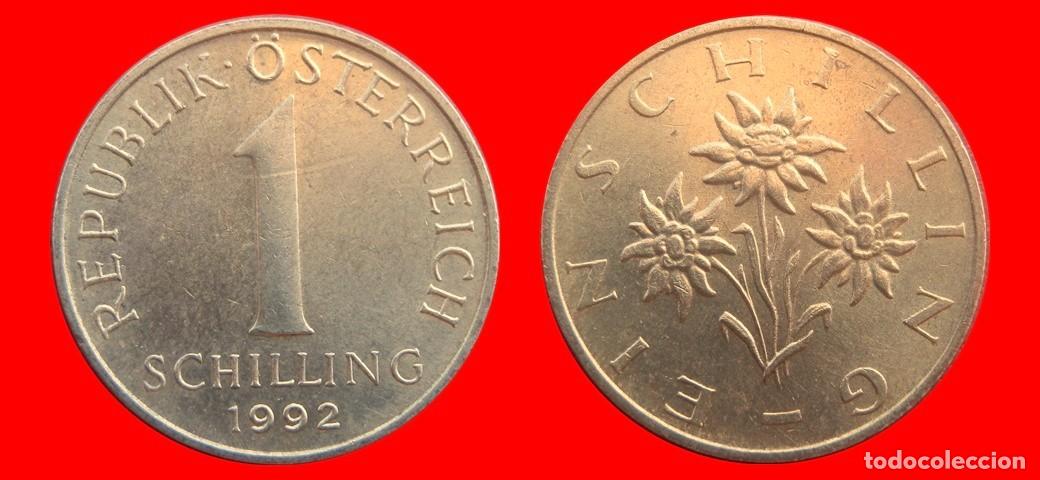 Monedas antiguas de Europa: 1 CHELIN SCHILLING 1992 AUSTRIA-150917