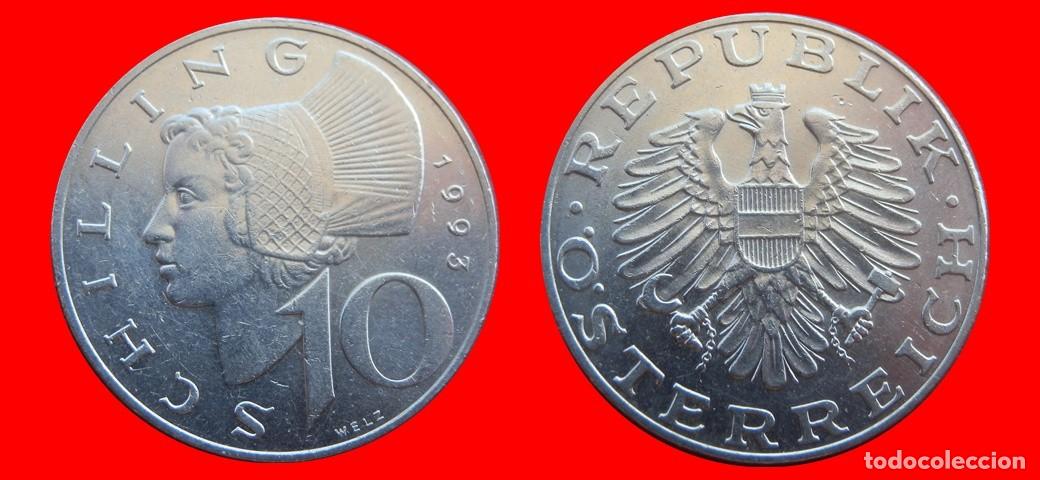 Monedas antiguas de Europa: 10 CHELINES SCHILLING 1993 AUSTRIA-150919