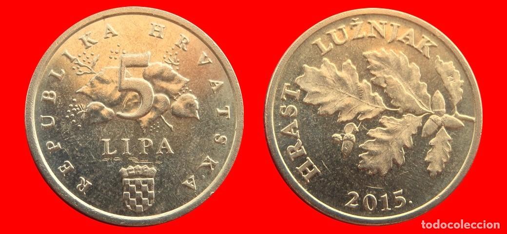 Monedas antiguas de Europa: 5 LIPA 2015 CROACIA-150932