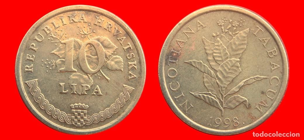 Monedas antiguas de Europa: 10 LIPA 1998 CROACIA-150933