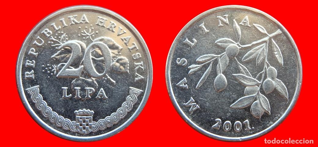 Monedas antiguas de Europa: 20 LIPA 2001 CROACIA-150935