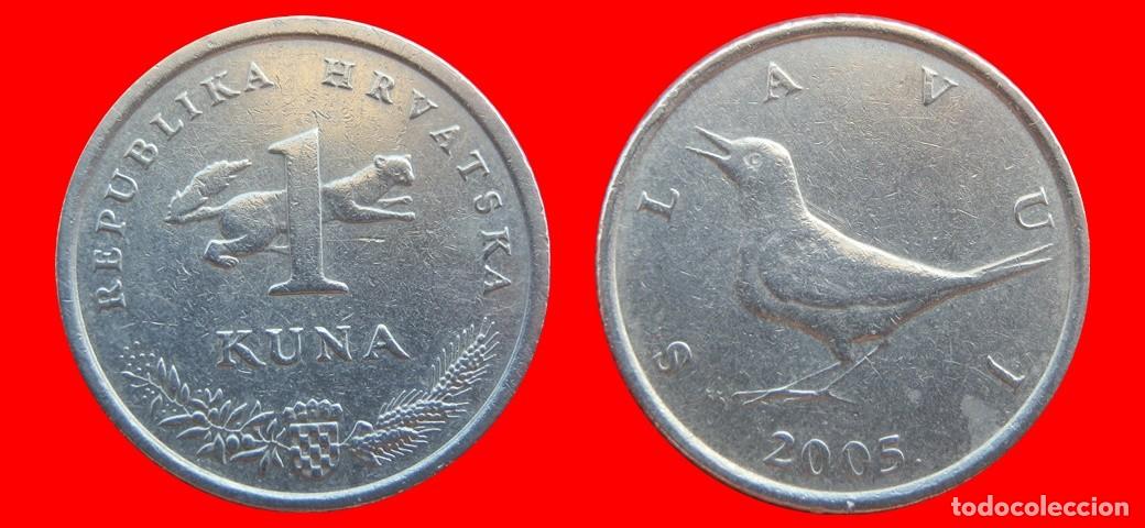 Monedas antiguas de Europa: 1 KUNA 2005 CROACIA-150939