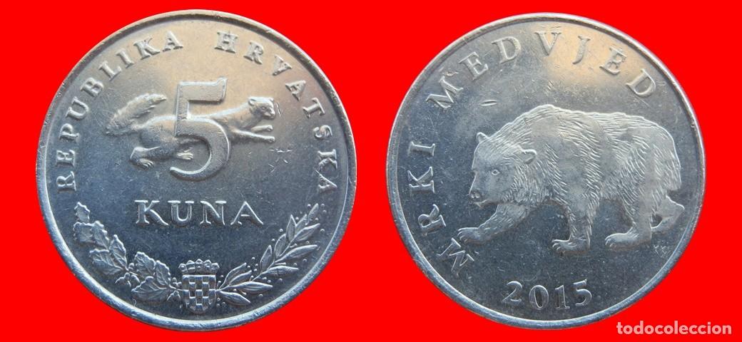 Monedas antiguas de Europa: 5 KUNA KUNE 2015 CROACIA-150941
