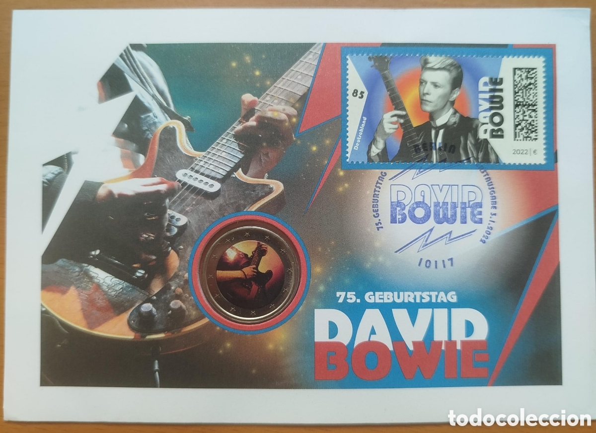 Moedas antigas da Europa: Sobre Numism&aacute;tico - 75.&ordm; Aniversario del Nacimiento de David Bowie