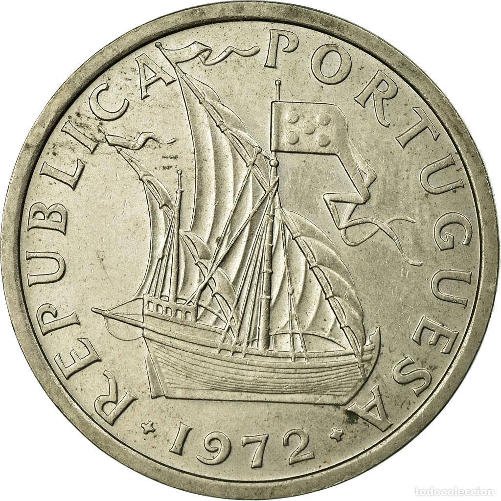 Monedas antiguas de Europa: [#702954] Moneda, Portugal, 10 Escudos, 1972, MBC, Cobre - n&iacute;quel recubierto de n&iacute;quel