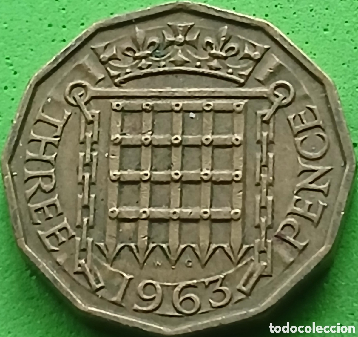 Monedas antiguas de Europa: Reino Unido three pence 1963 km#900