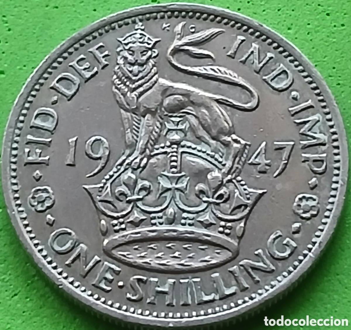 Monedas antiguas de Europa: Reino Unido one shilling 1947 km#863