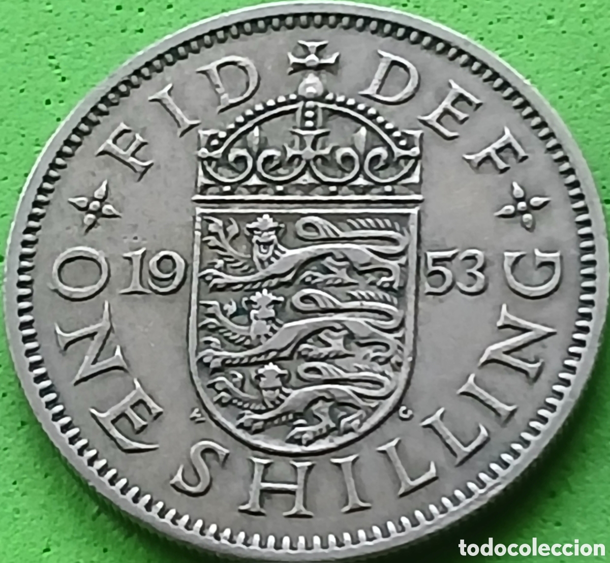 Monedas antiguas de Europa: Reino Unido one shilling 1953 km#890