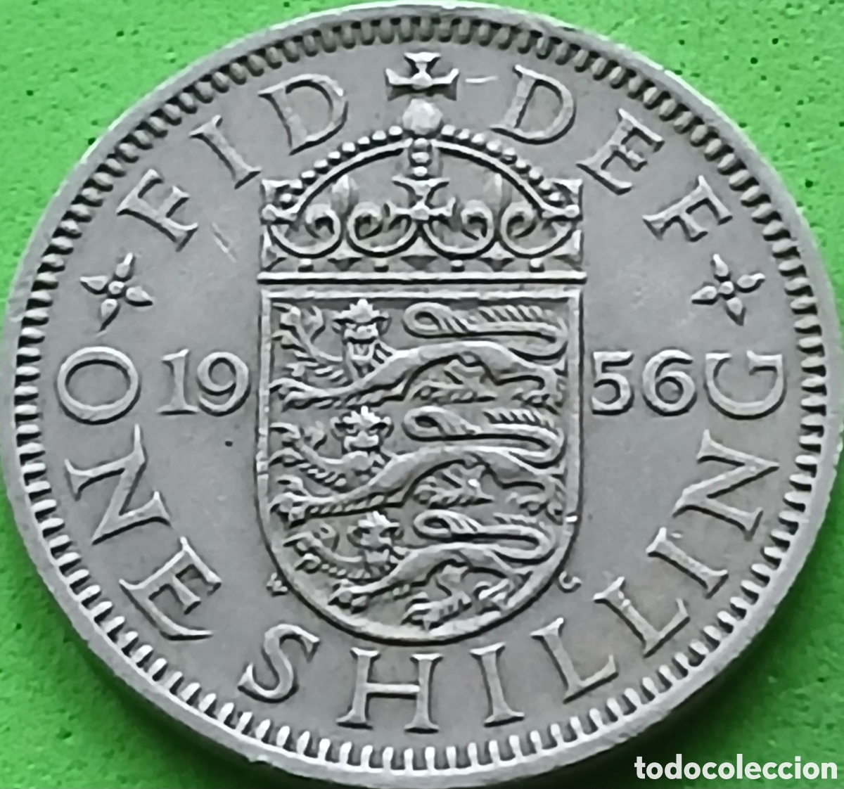 Monedas antiguas de Europa: Reino Unido one shilling 1956 km#904