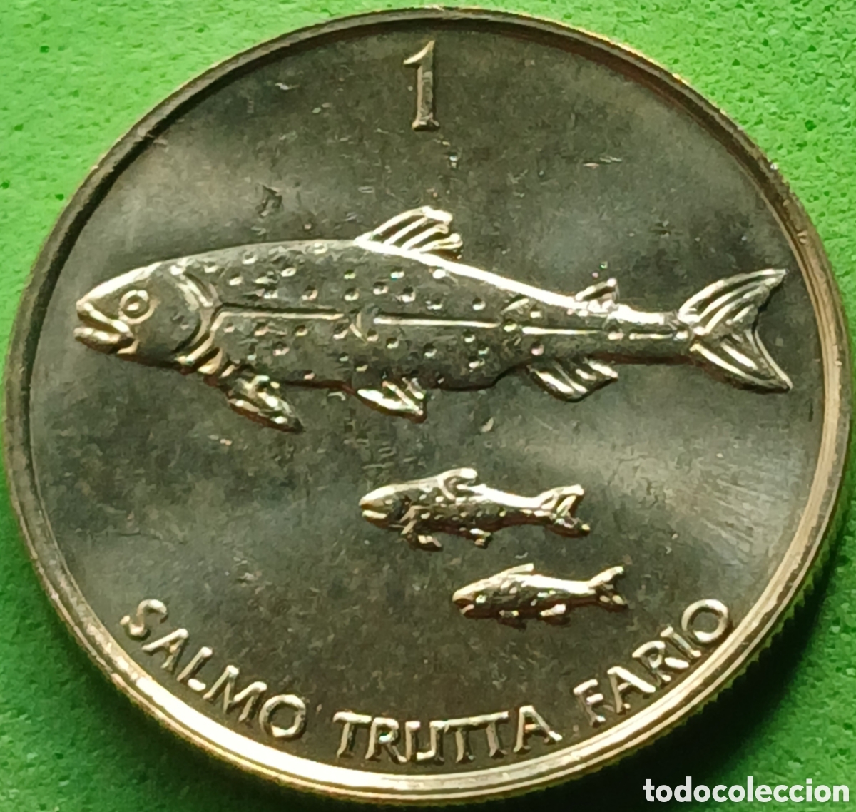 Monedas antiguas de Europa: Eslovenia 1 tolar 2004 kn#4