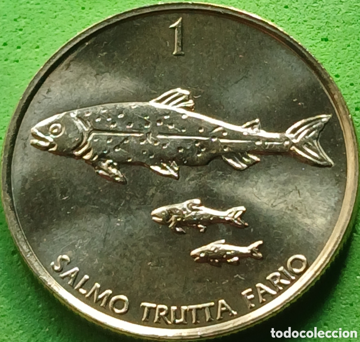 Monedas antiguas de Europa: Eslovenia 1 tolar 2004 km#4