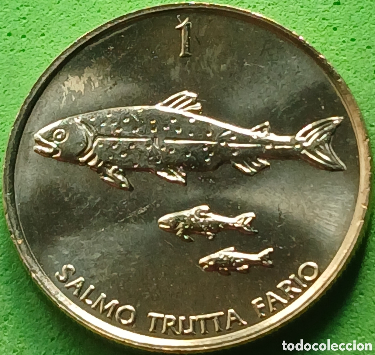 Monedas antiguas de Europa: Eslovenia 1 tolar 2004 km#4