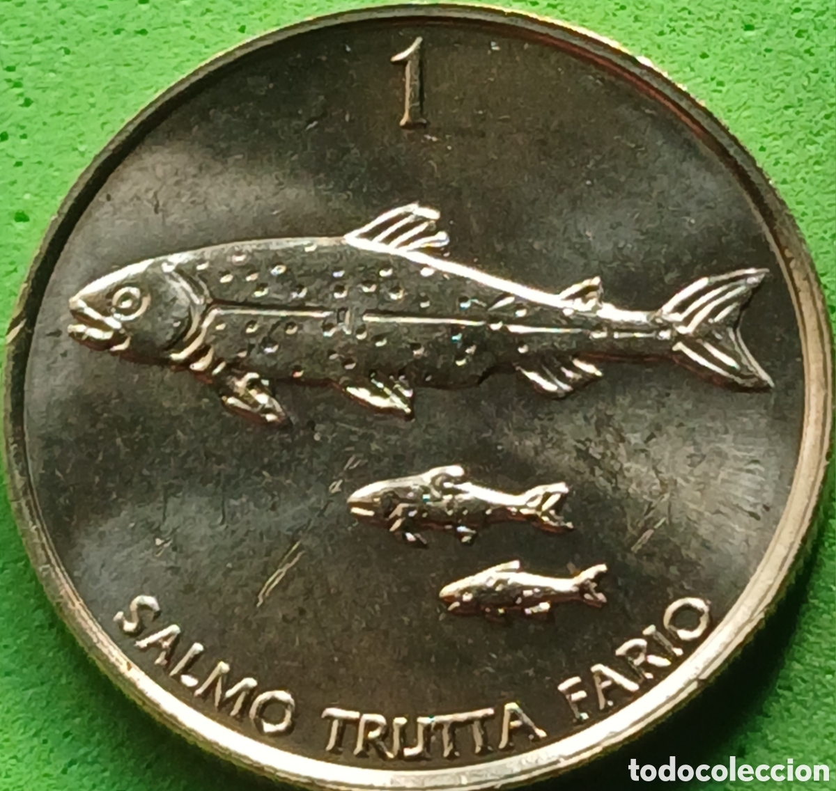 Monedas antiguas de Europa: Eslovenia 1 tolar 2004 km#4