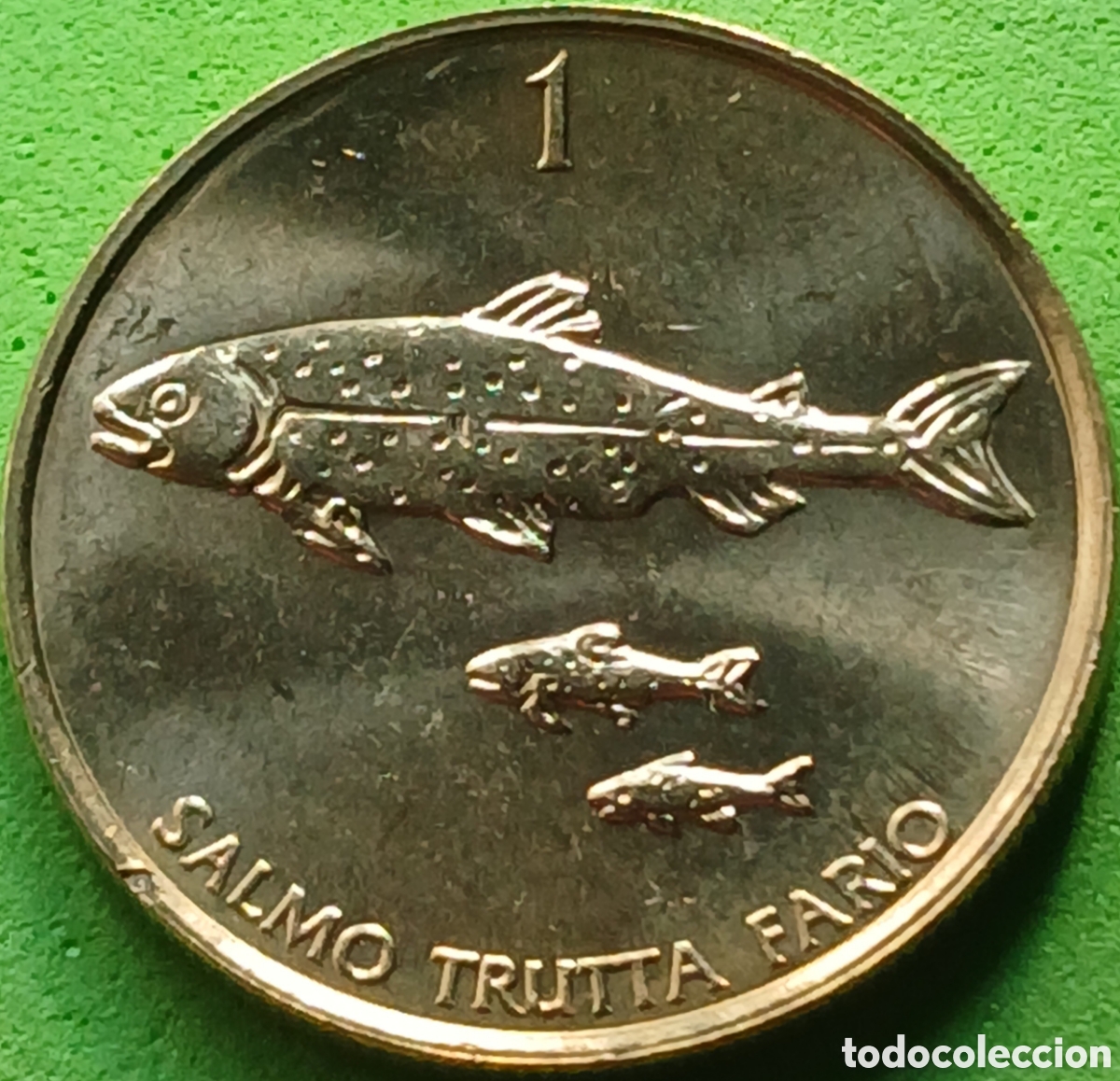 Monedas antiguas de Europa: Eslovenia 1 tolar 2004 km#4