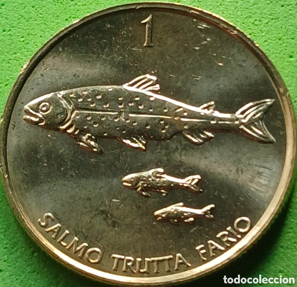 Monedas antiguas de Europa: Eslovenia 1 tolar 2004 km#4