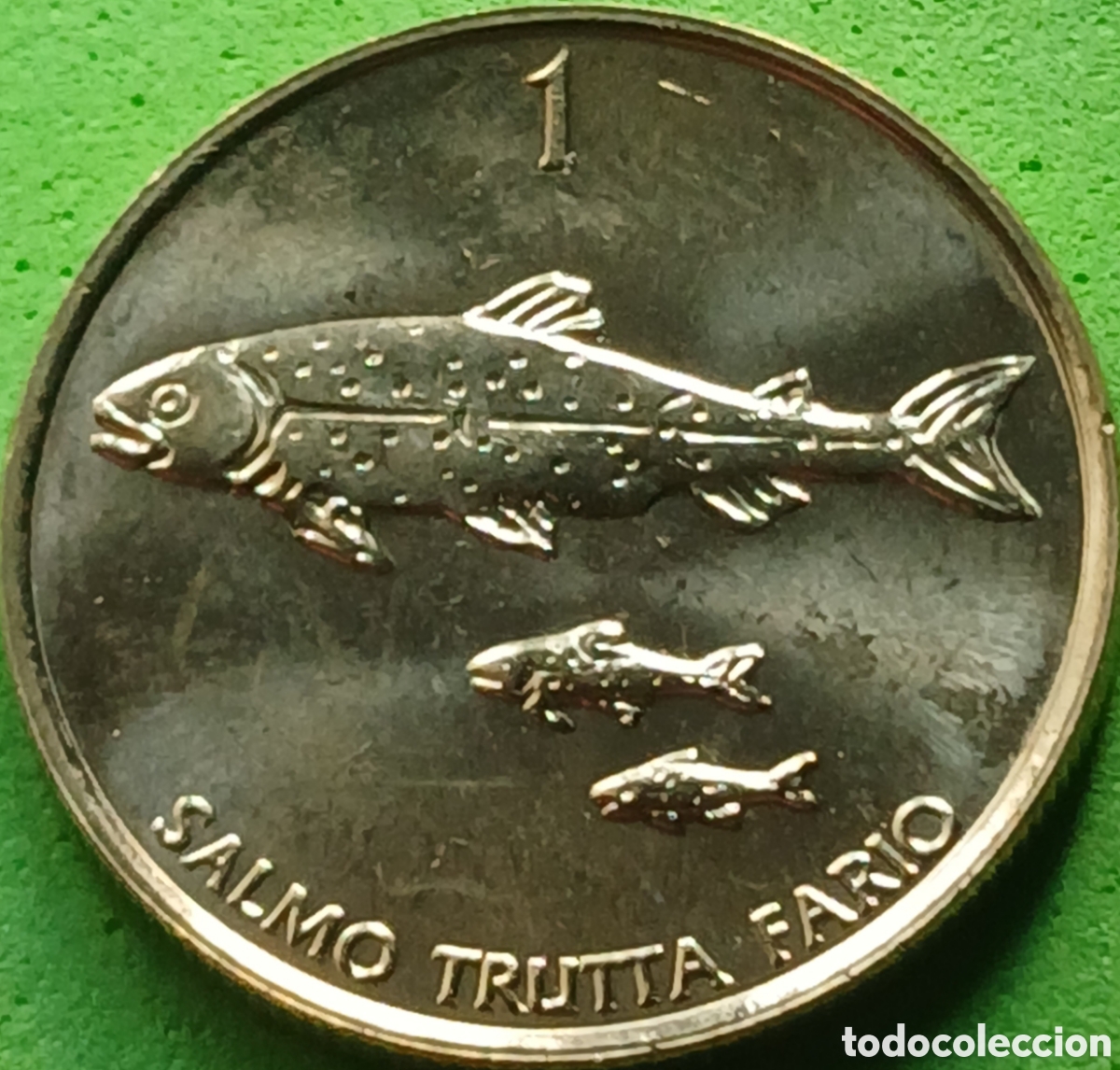 Monedas antiguas de Europa: Eslovenia 1 tolar 2004 km#4