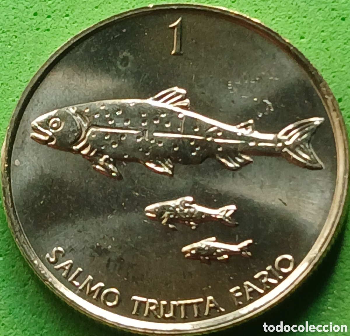 Monedas antiguas de Europa: Eslovenia 1 tolar 2004 km#4