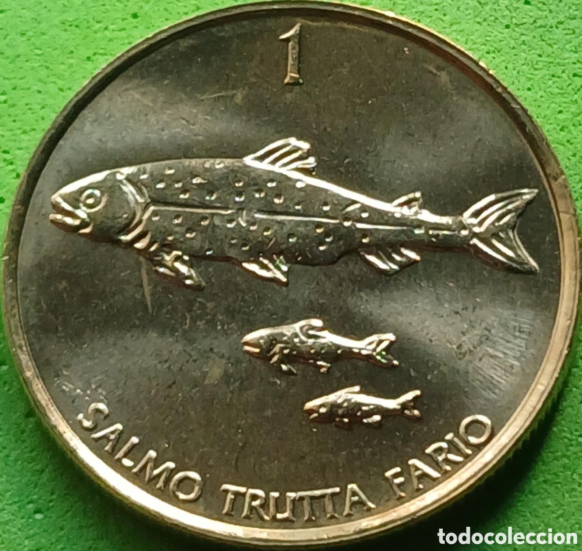 Monedas antiguas de Europa: Eslovenia 1 tolar 2004 km#4