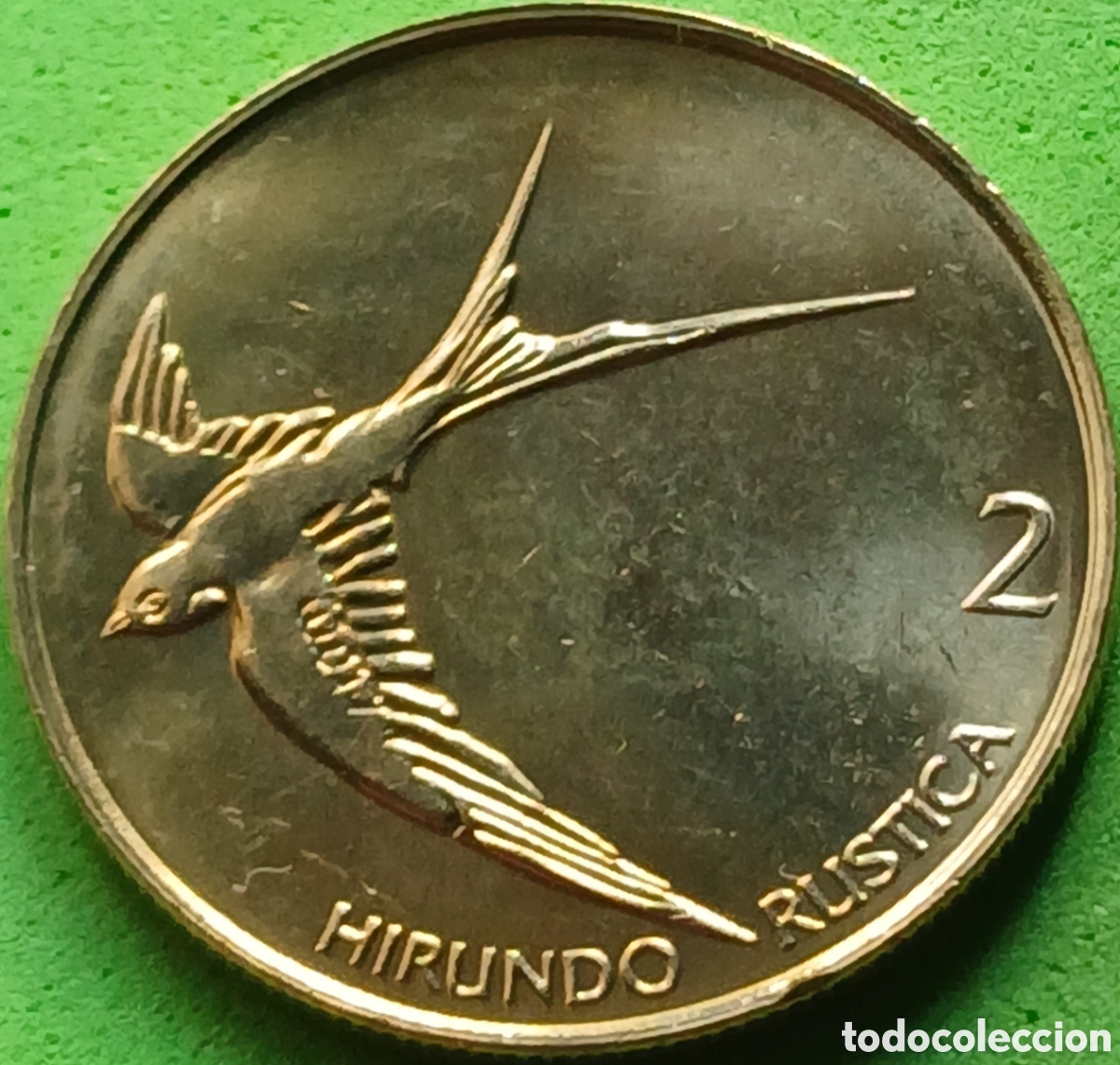 Monedas antiguas de Europa: Eslovenia 2 tolarja 2004 km#5