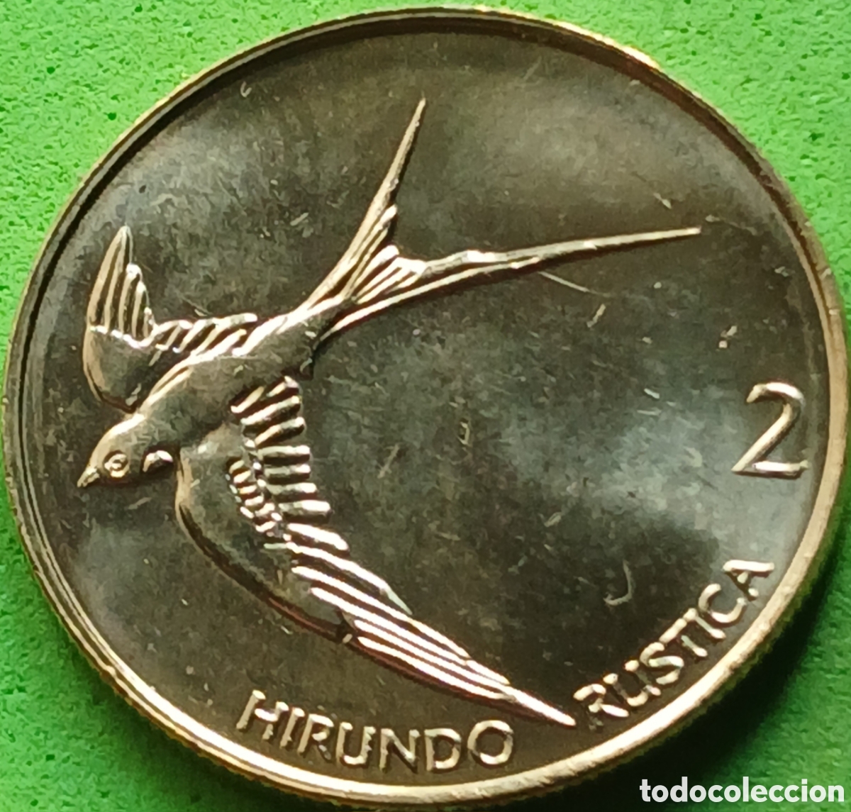 Monedas antiguas de Europa: Eslovenia 2 tolarja 2004 km#5