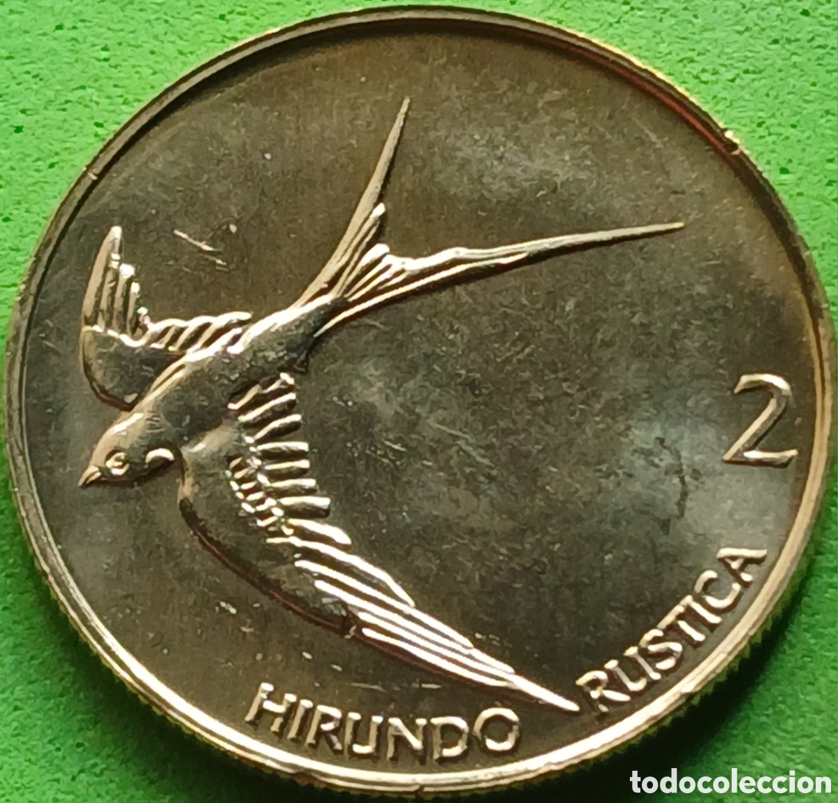 Monedas antiguas de Europa: Eslovenia 2 tolarja 2004 km#5