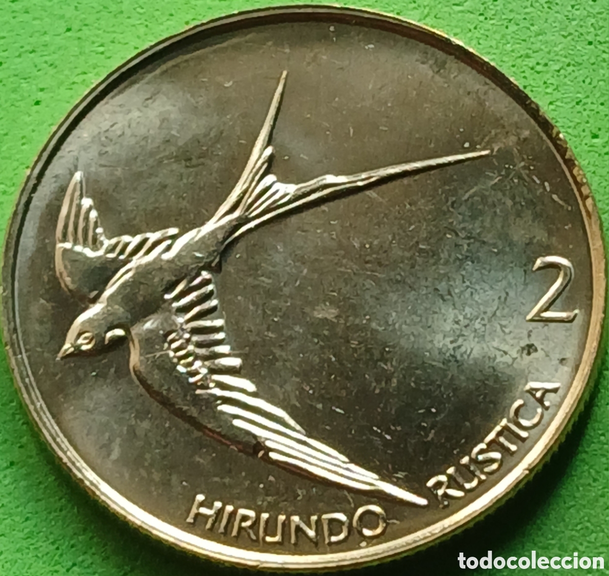 Monedas antiguas de Europa: Eslovenia 2 tolarja 2004 km#5
