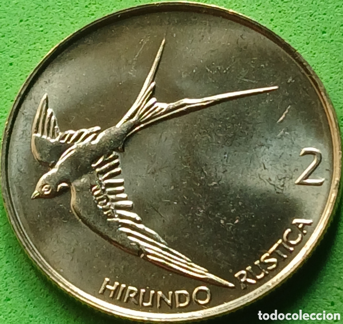 Monedas antiguas de Europa: Eslovenia 2 tolarja 2004 km#5