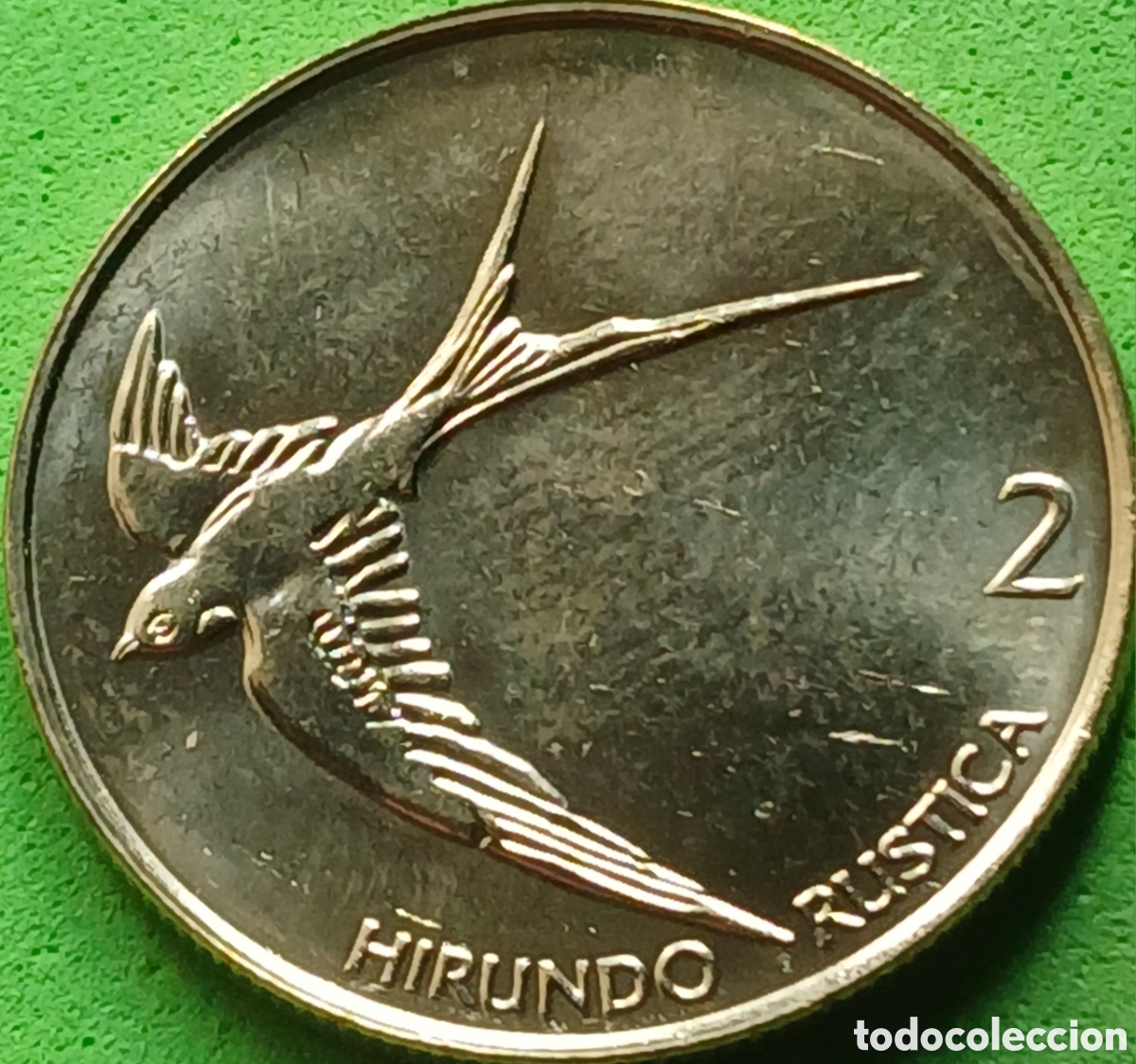Monedas antiguas de Europa: Eslovenia 2 tolarja 2004 km#5