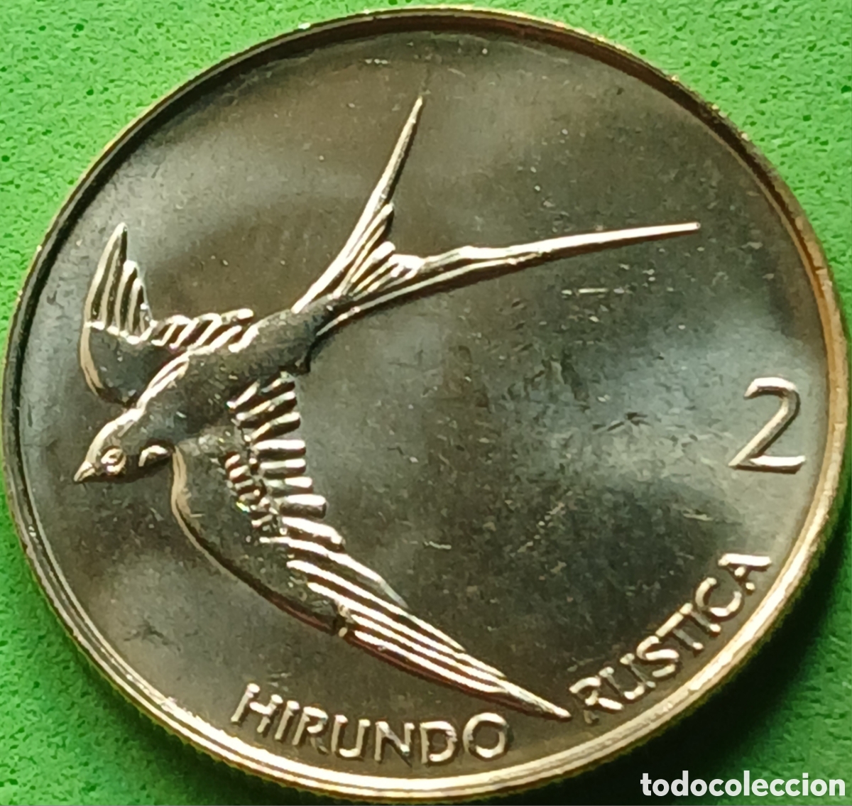 Monedas antiguas de Europa: Eslovenia 2 tolarja 2004 km#5