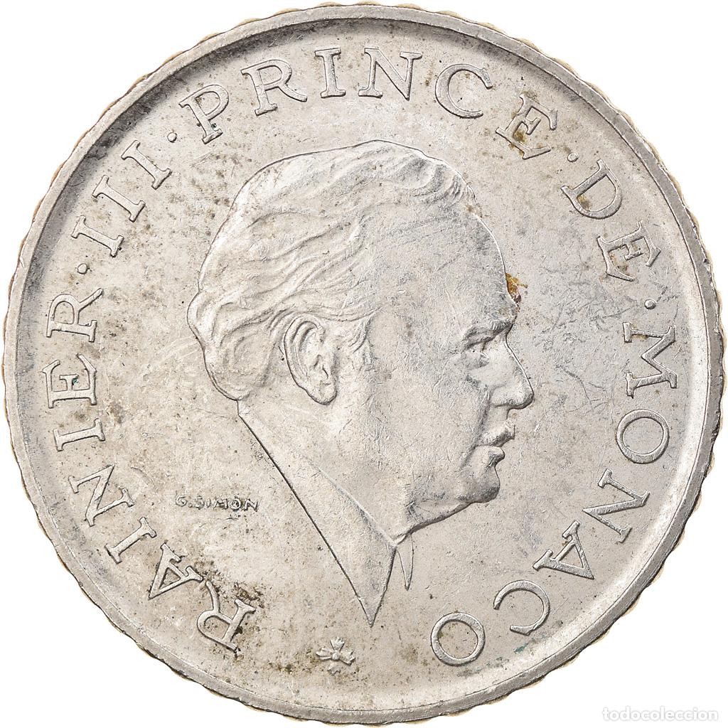 Monedas antiguas de Europa: [#818752] Moneda, M&oacute;naco, Rainier III, 2 Francs, 1979, MBC, N&iacute;quel, KM:157, Gadoury:MC