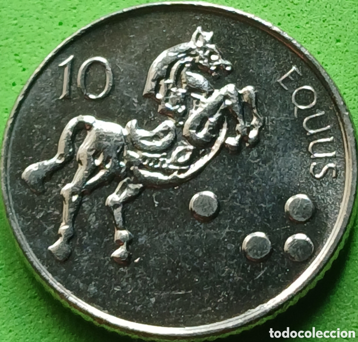 Monedas antiguas de Europa: Eslovenia 10 tolarjev 2006 km#41