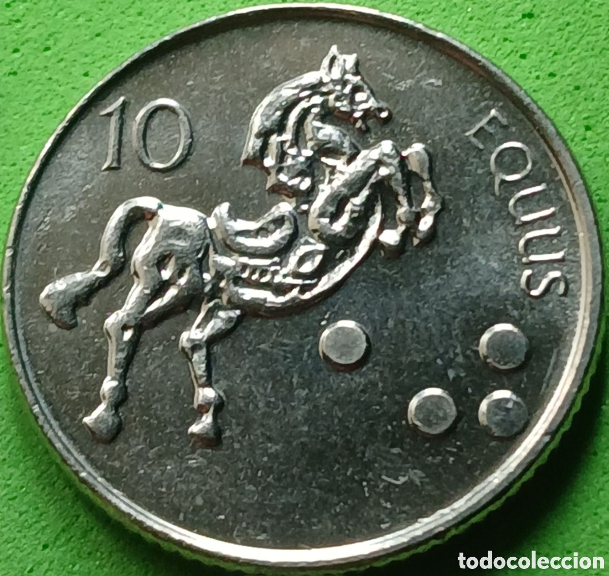 Monedas antiguas de Europa: Eslovenia 10 tolarjev 2006 km#41
