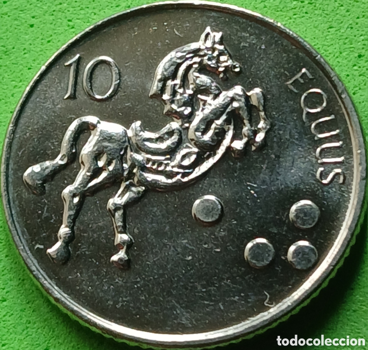 Monedas antiguas de Europa: Eslovenia 10 tolarjev 2006 km#41