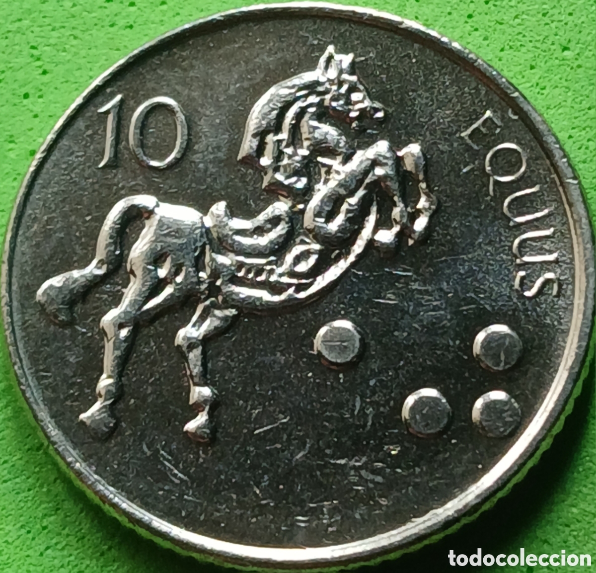 Monedas antiguas de Europa: Eslovenia 10 tolarjev 2006 km#41