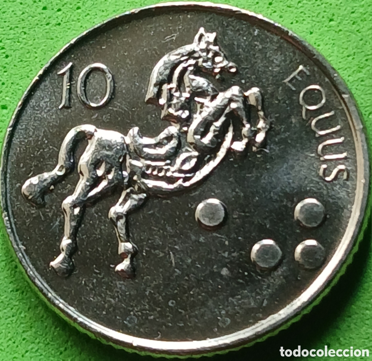 Monedas antiguas de Europa: Eslovenia 10 tolarjev 2006 km#41