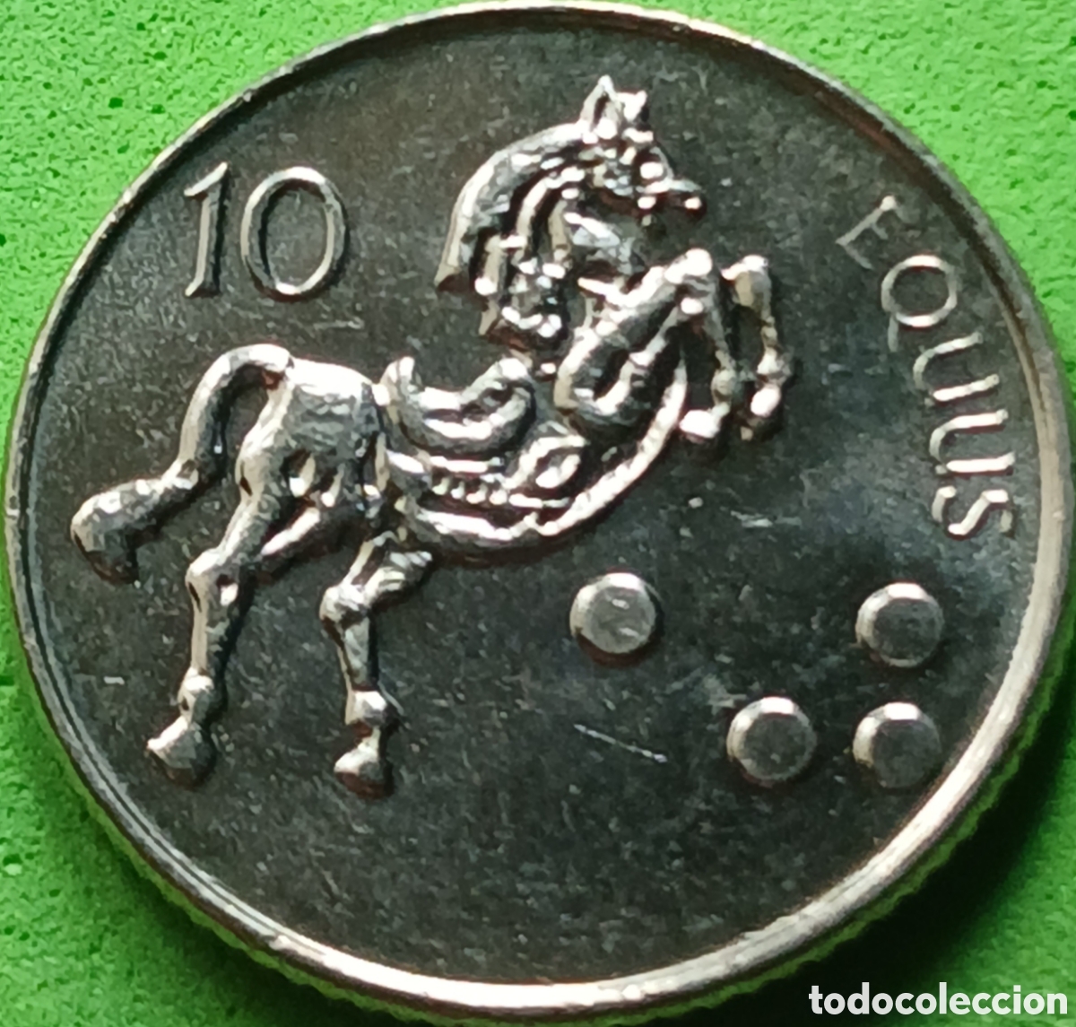 Monedas antiguas de Europa: Eslovenia 10 tolarjev 2006 km#41