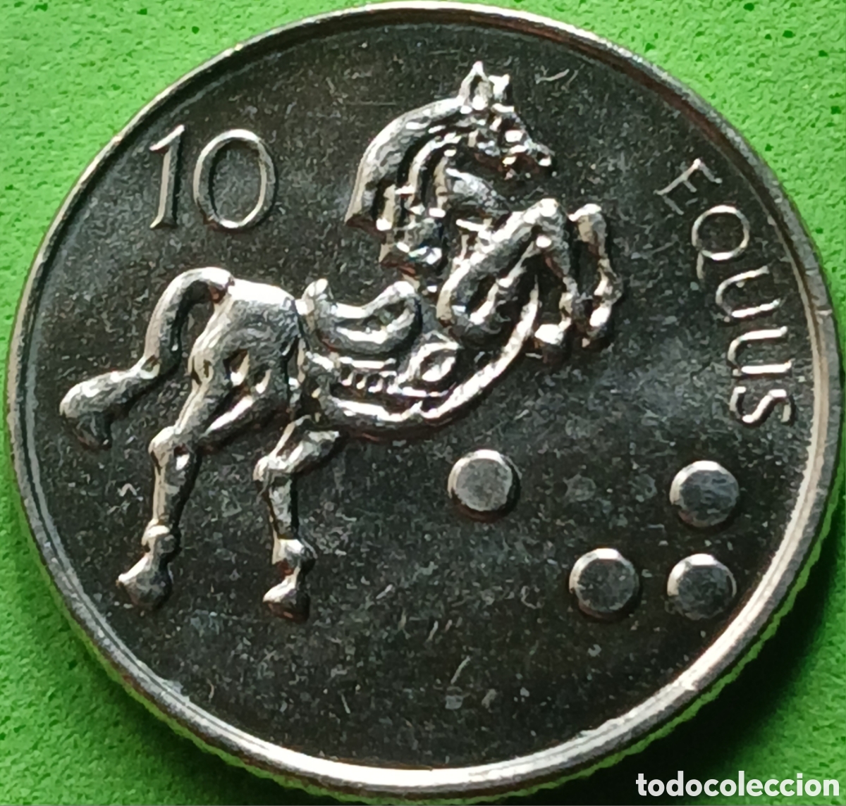 Monedas antiguas de Europa: Eslovenia 10 tolarjev 2006 km#41