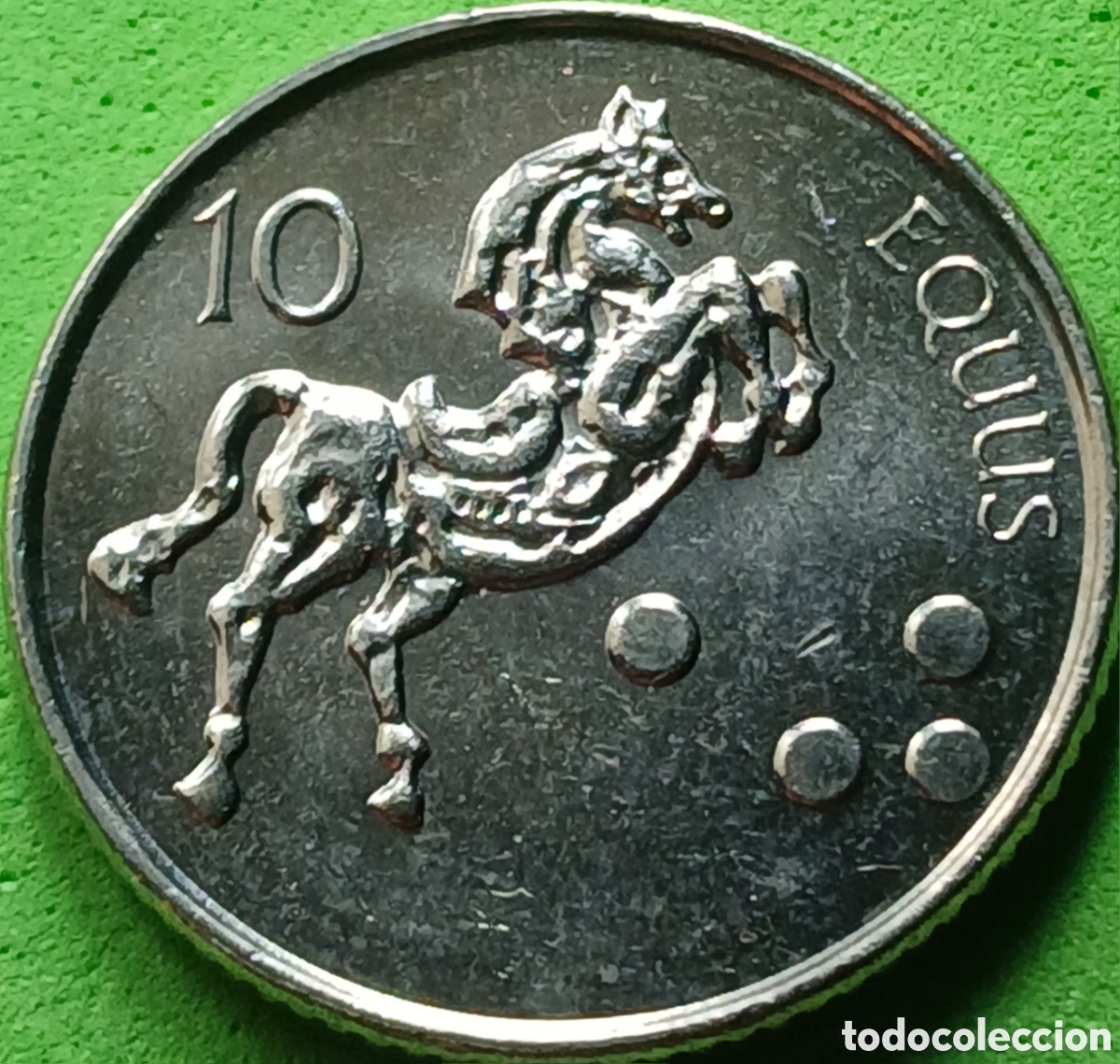 Monedas antiguas de Europa: Eslovenia 10 tolarjev 2006 km#41
