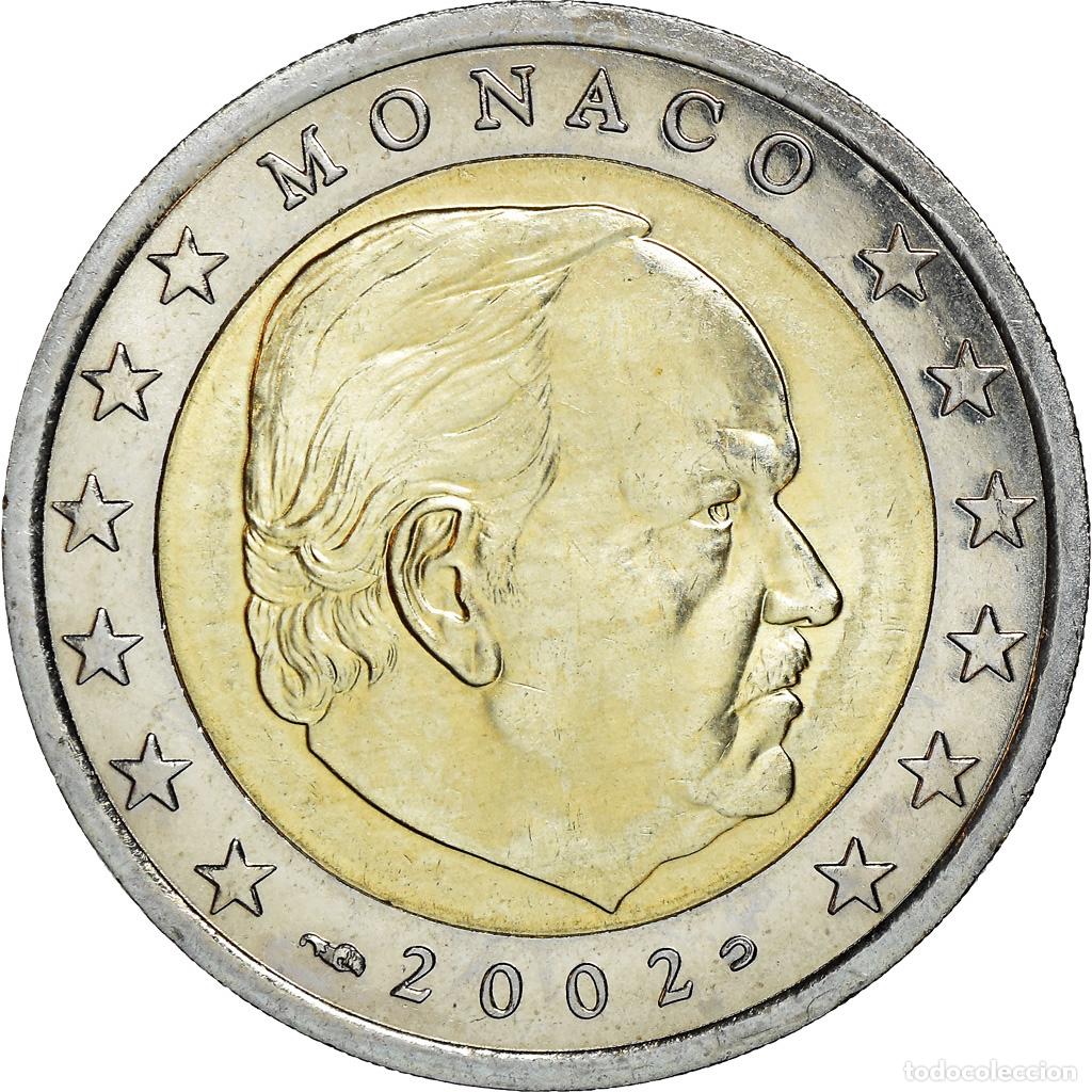 Monedas antiguas de Europa: [#761293] M&oacute;naco, 2 Euro, 2002, SC, Bimet&aacute;lico, KM:174