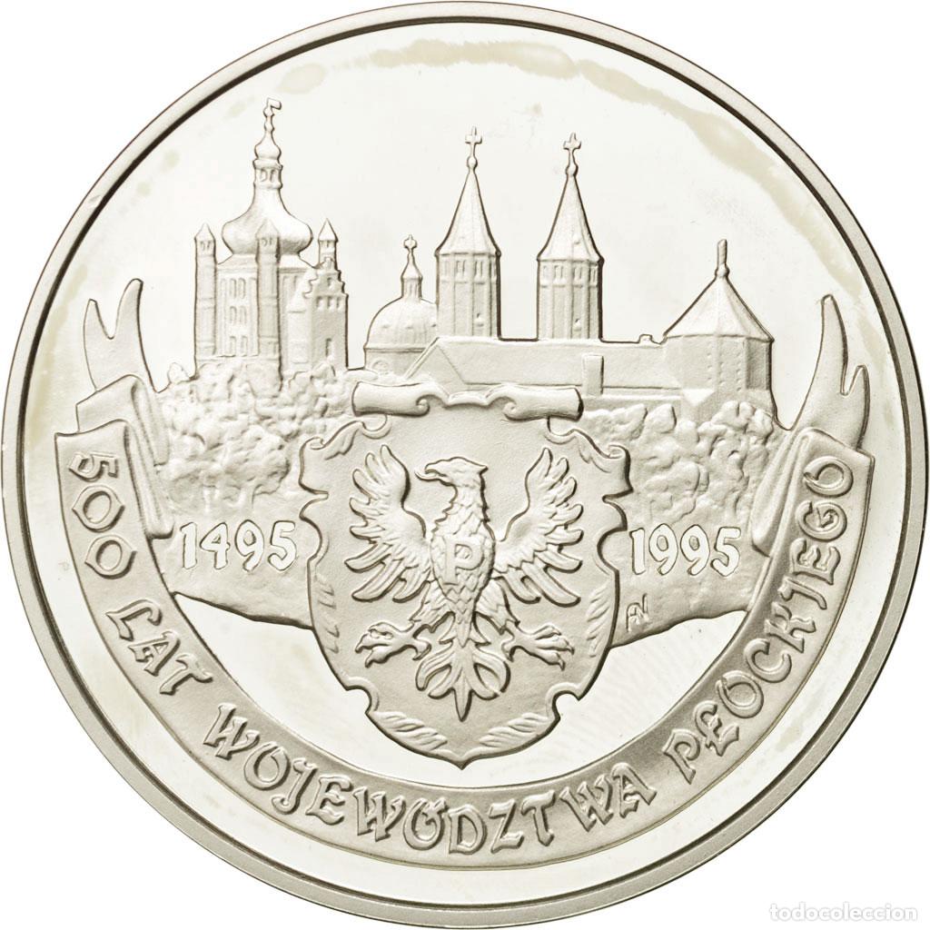 Old Coins of Europe: [#651011] Moneda, Polonia, 20 Zlotych, 1995, Warsaw, SC, Plata, KM:288