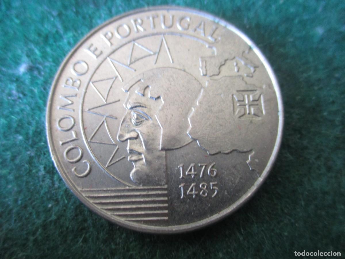 Monedas antiguas de Europa: Portugal. 200 escudos 1991. C. Colon