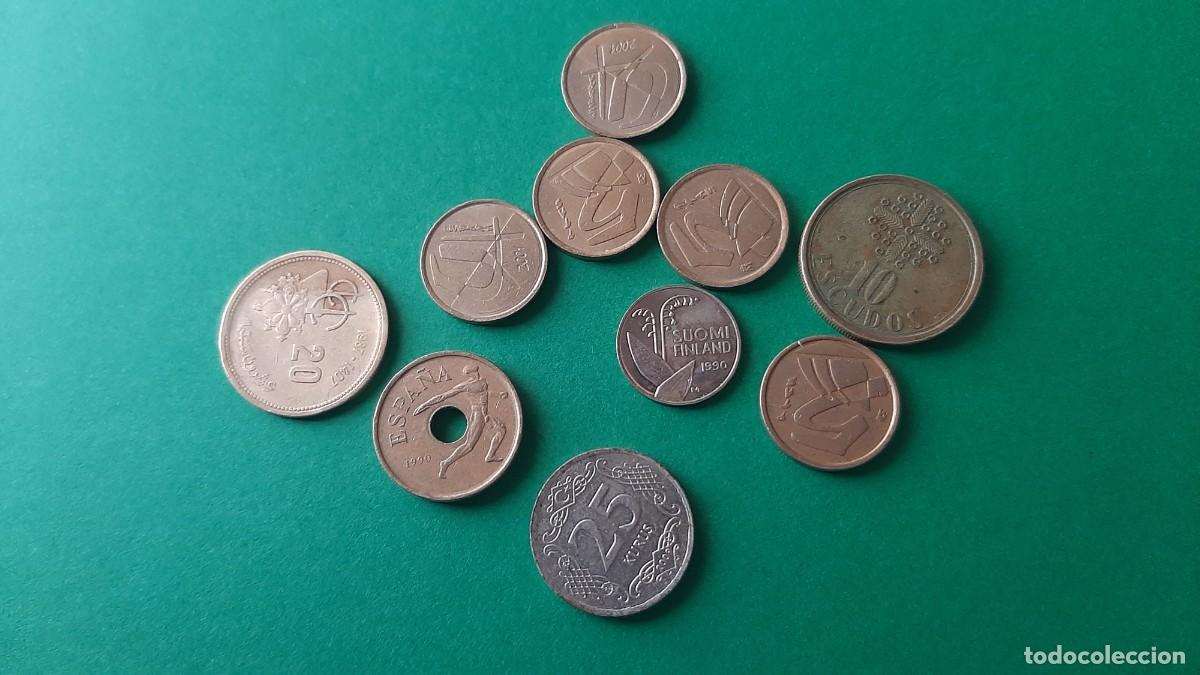 Monedas antiguas de Europa: (MUNDO) LOTE DE MONEDAS