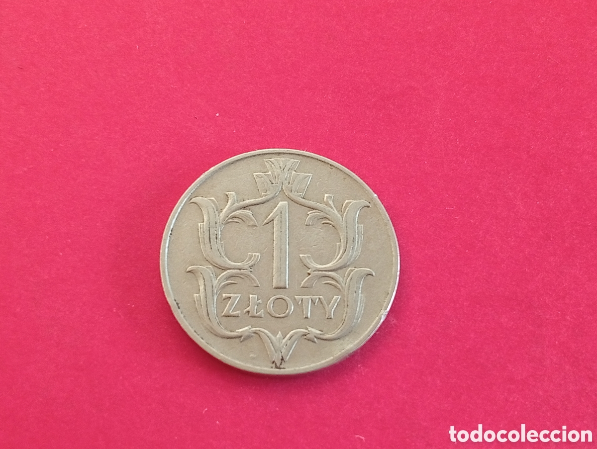 Monedas antiguas de Europa: 1 zloty de Polonia 1929