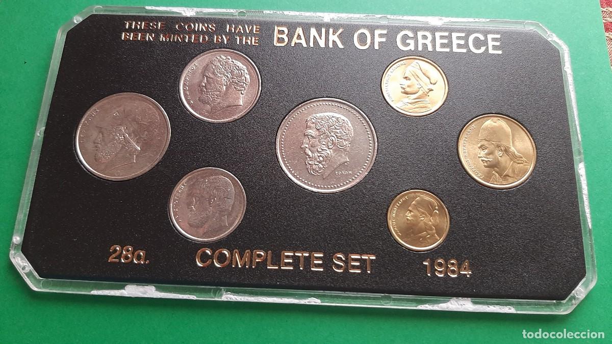 Monedas antiguas de Europa: (GRECIA)(1984) SET DE MONEDAS